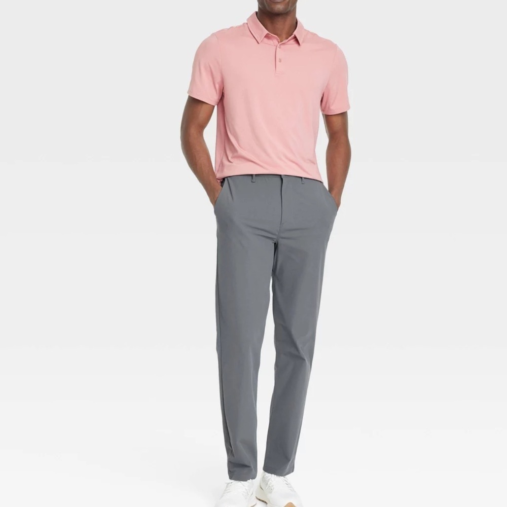 All In Motion Lifestyle Gray Pants Sz 36X30 NWT